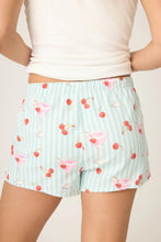 Ma Cherie Cherry Flannel Short