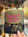 Weekend Hooker Lake Almanor Trucker Hat