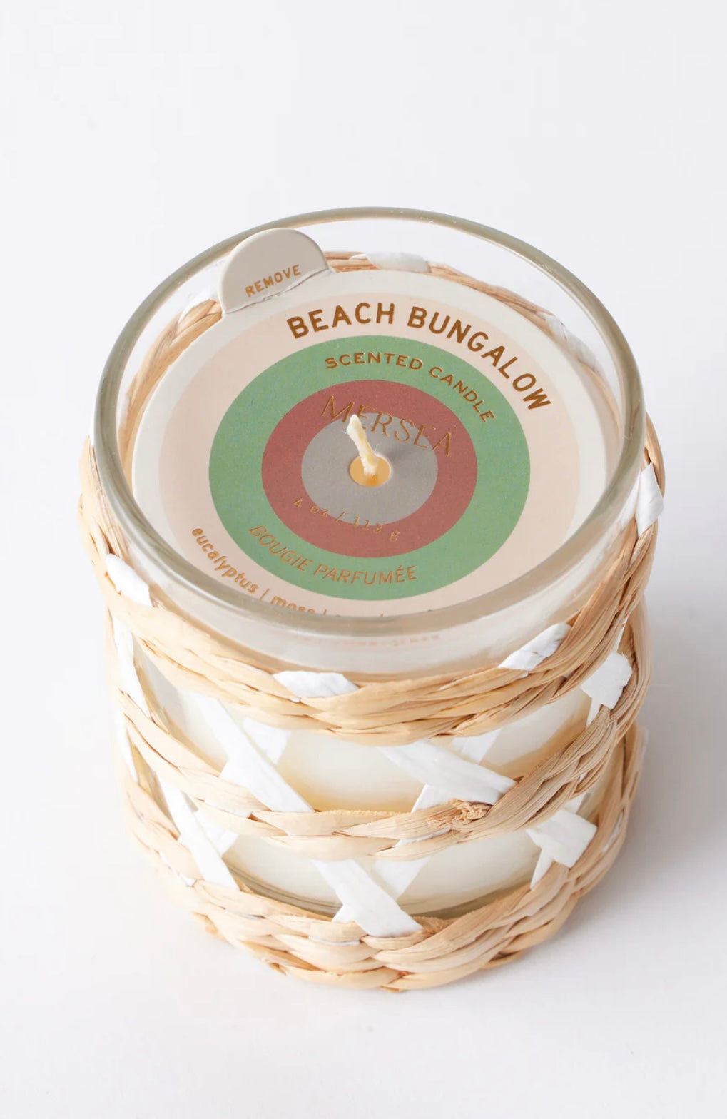 Beach Bungalow Seagrass Candle