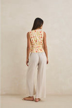 Wildflower Linen Tie Top