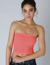 Floral Lace Tube Top