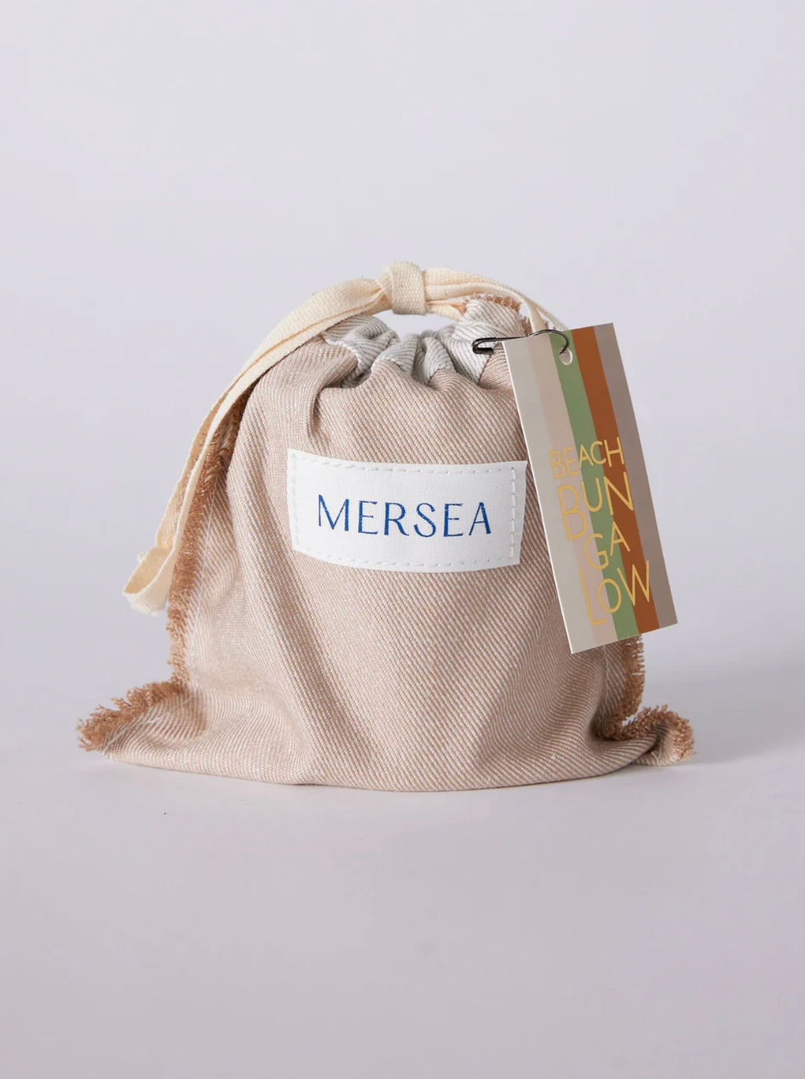 Beach Bungalow Sandbag Candle