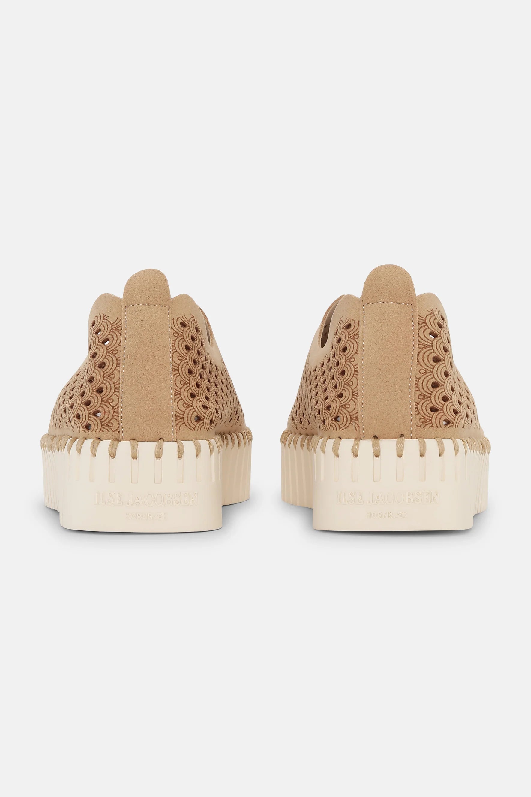 Latte Platform Tulip Shoes
