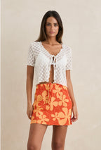 Gigi Lace Tie Top