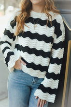 Daisy Waves Stripe Sweater