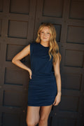 Last Call Ruched Mini Dress