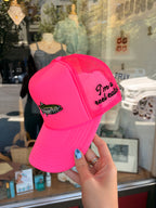 Rainbow Trout Embroidered Hat