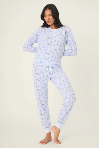 Mountain Dreams Ski Jammie Thermal Set