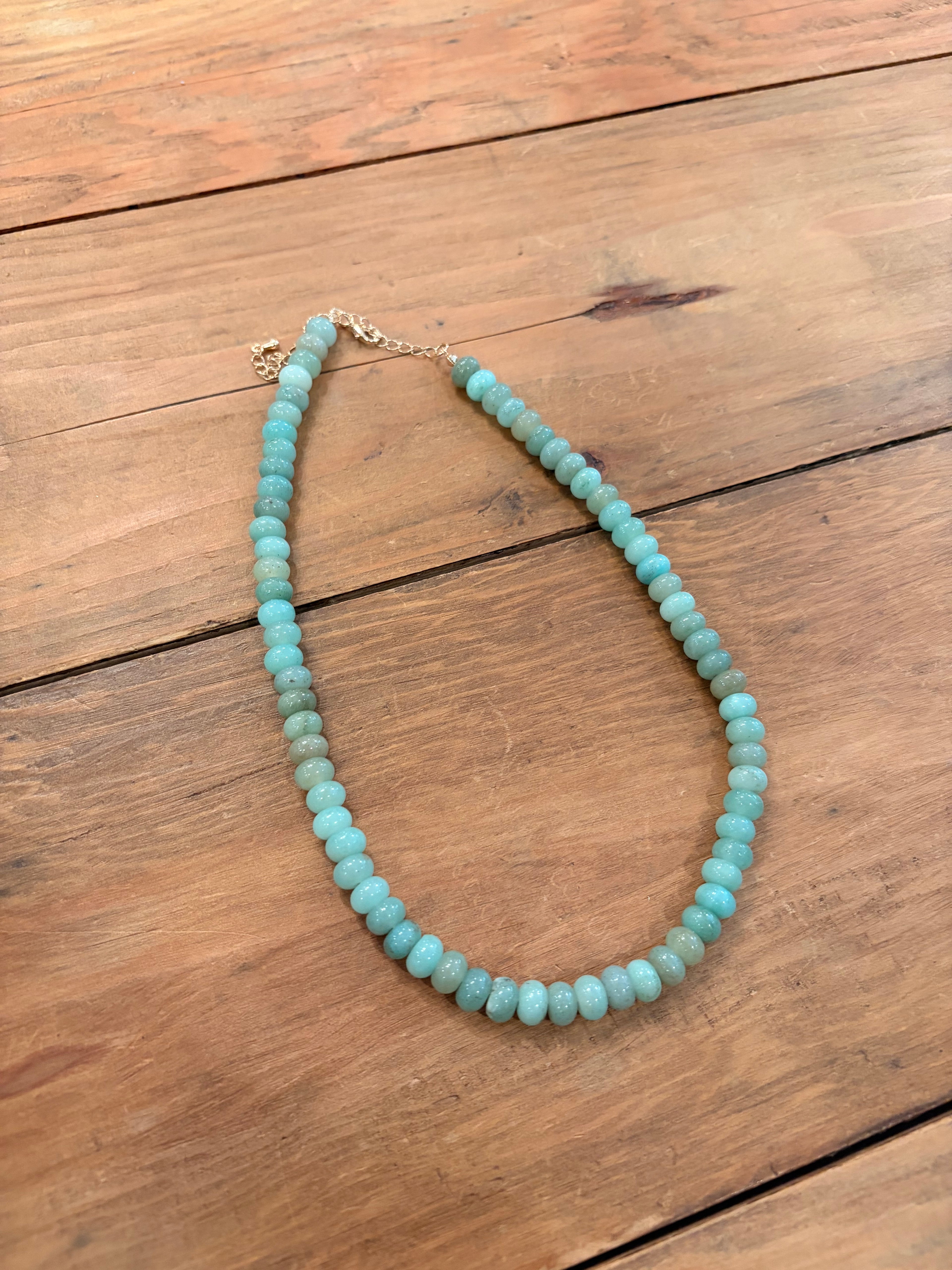 Chunky Charm Beaded Necklace