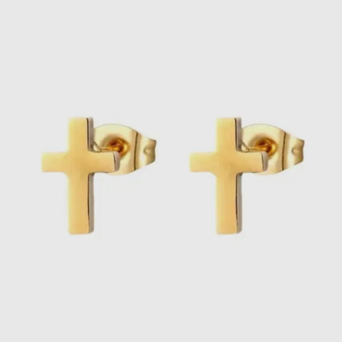 Mini Cross Studs