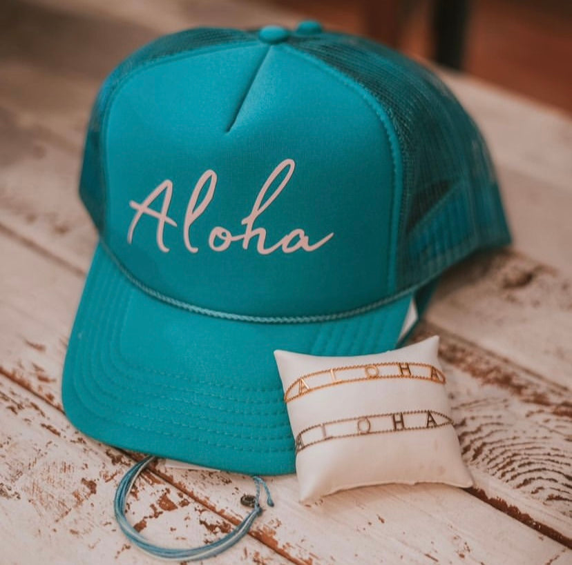 Aloha Word Bracelet