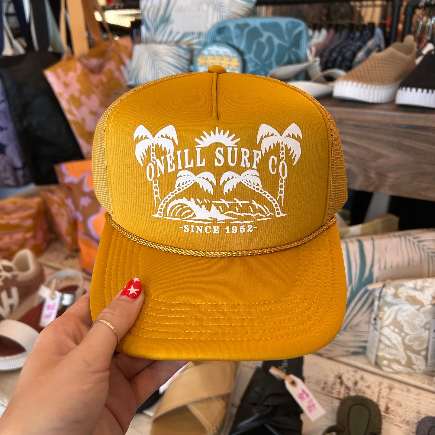 Arlie Bright Gold Trucker Hat