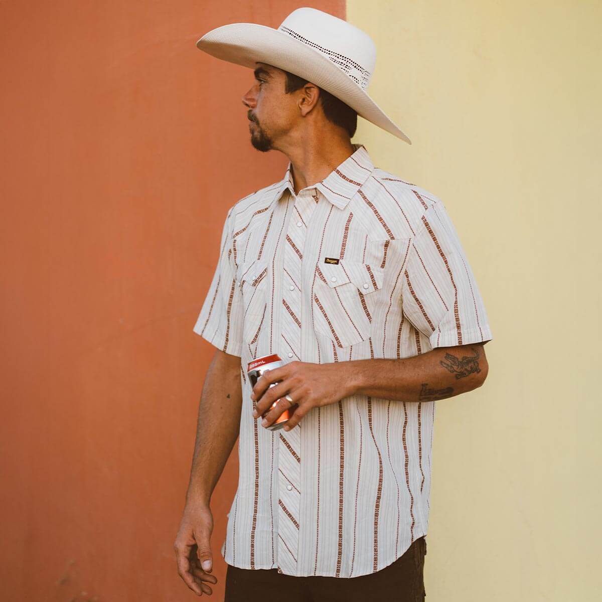 Sawtooth Azteca Tile Snap Shirt