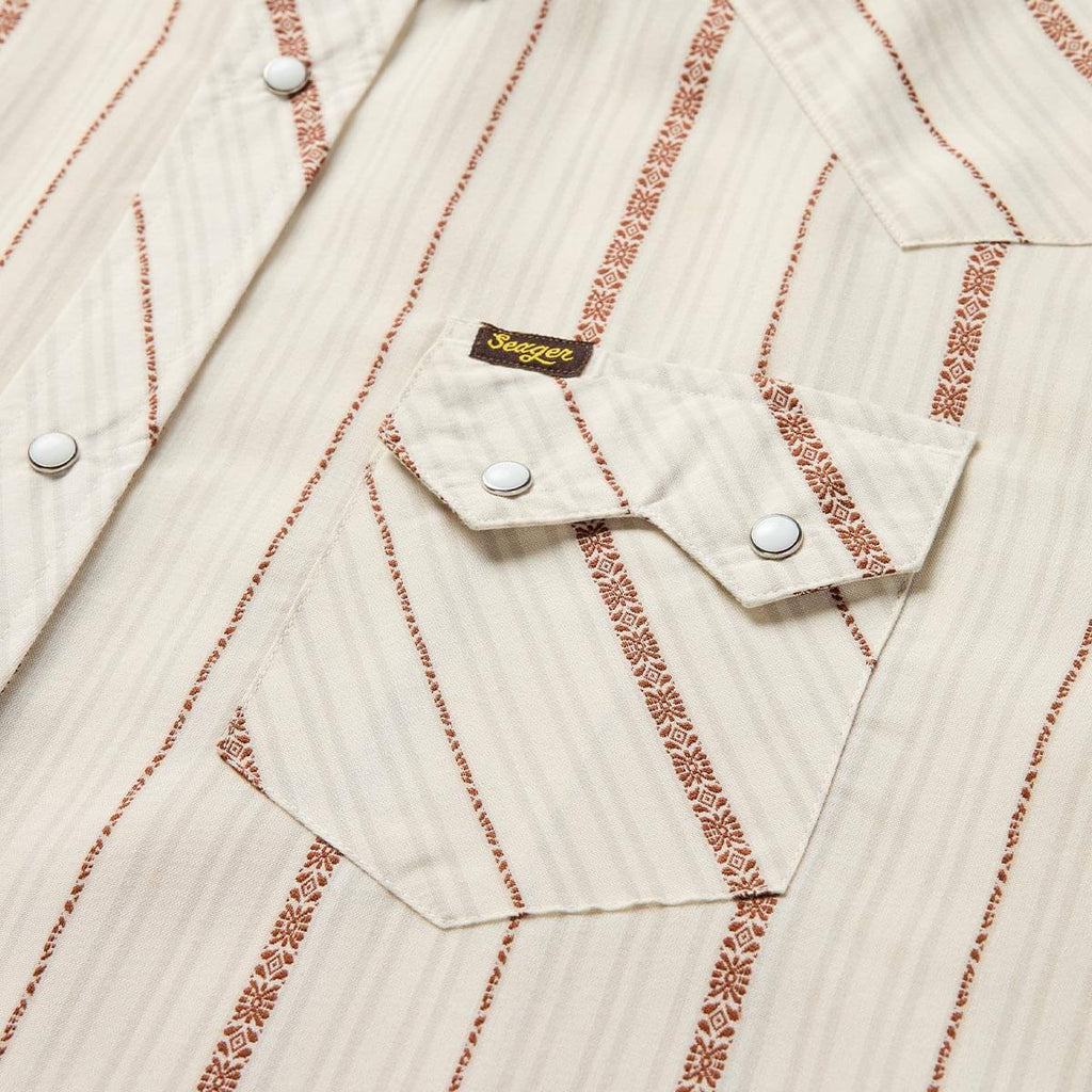 Sawtooth Azteca Tile Snap Shirt
