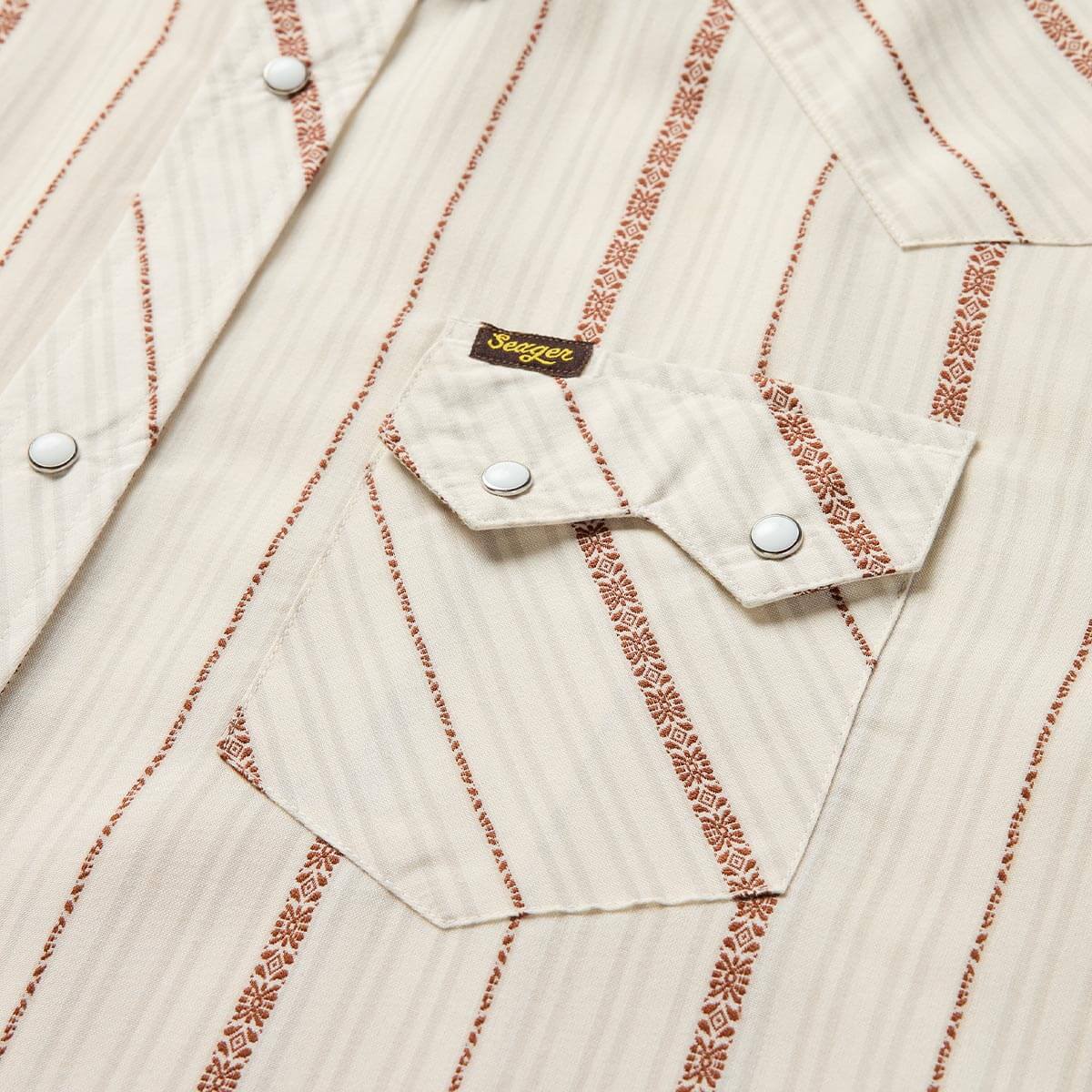 Sawtooth Azteca Tile Snap Shirt