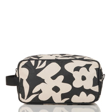 Fall Flowers Black Dopp Kit