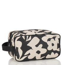 Fall Flowers Black Dopp Kit