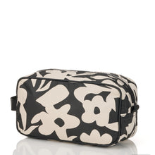Fall Flowers Black Dopp Kit