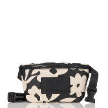 Fall Flowers Black Mini Hip Pack