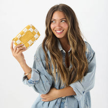 Pua Check Mustard MINI Pouch