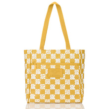 Pua Check Mustard Go-To Tote