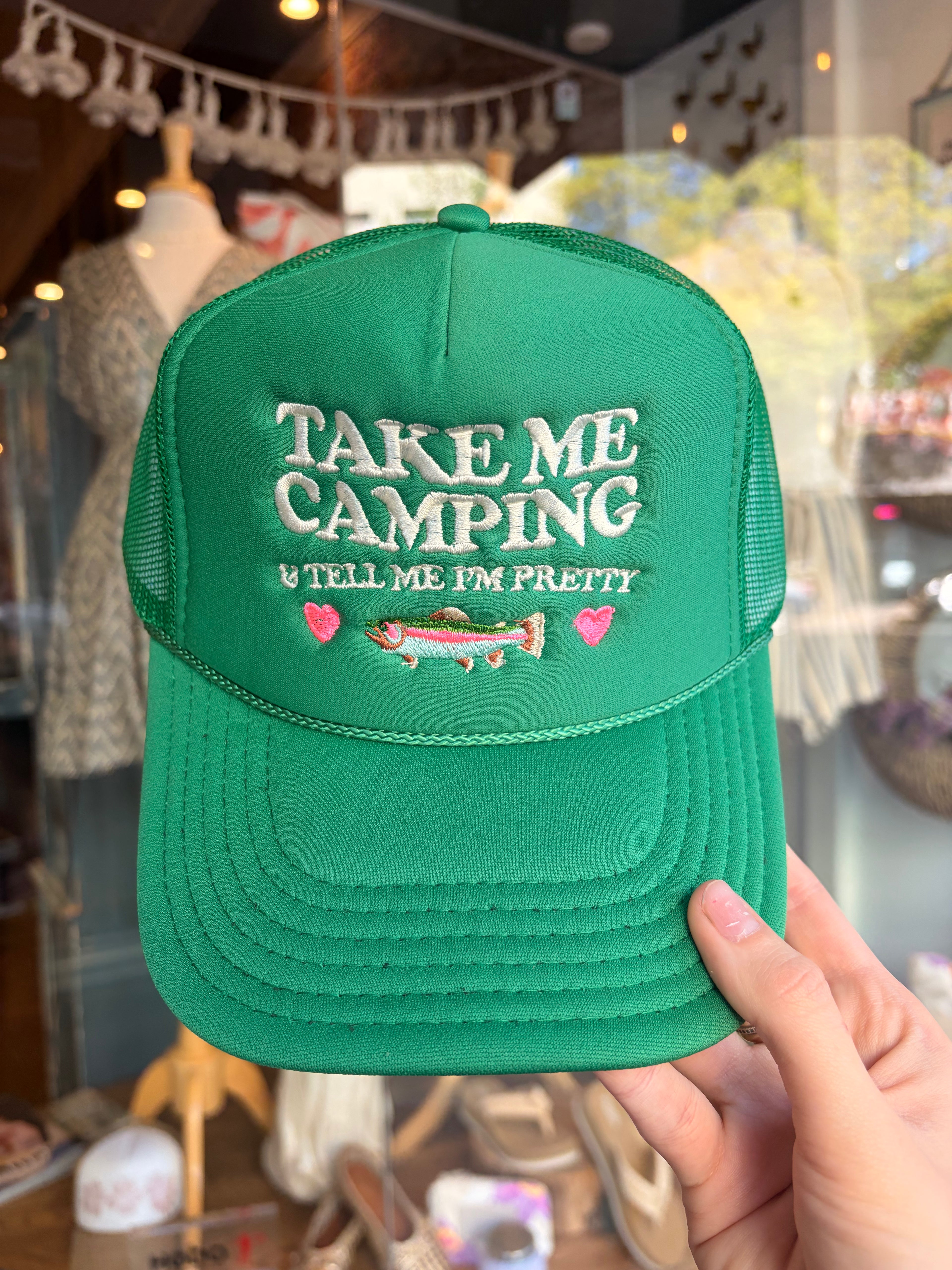 Take Me Camping Trucker Hat