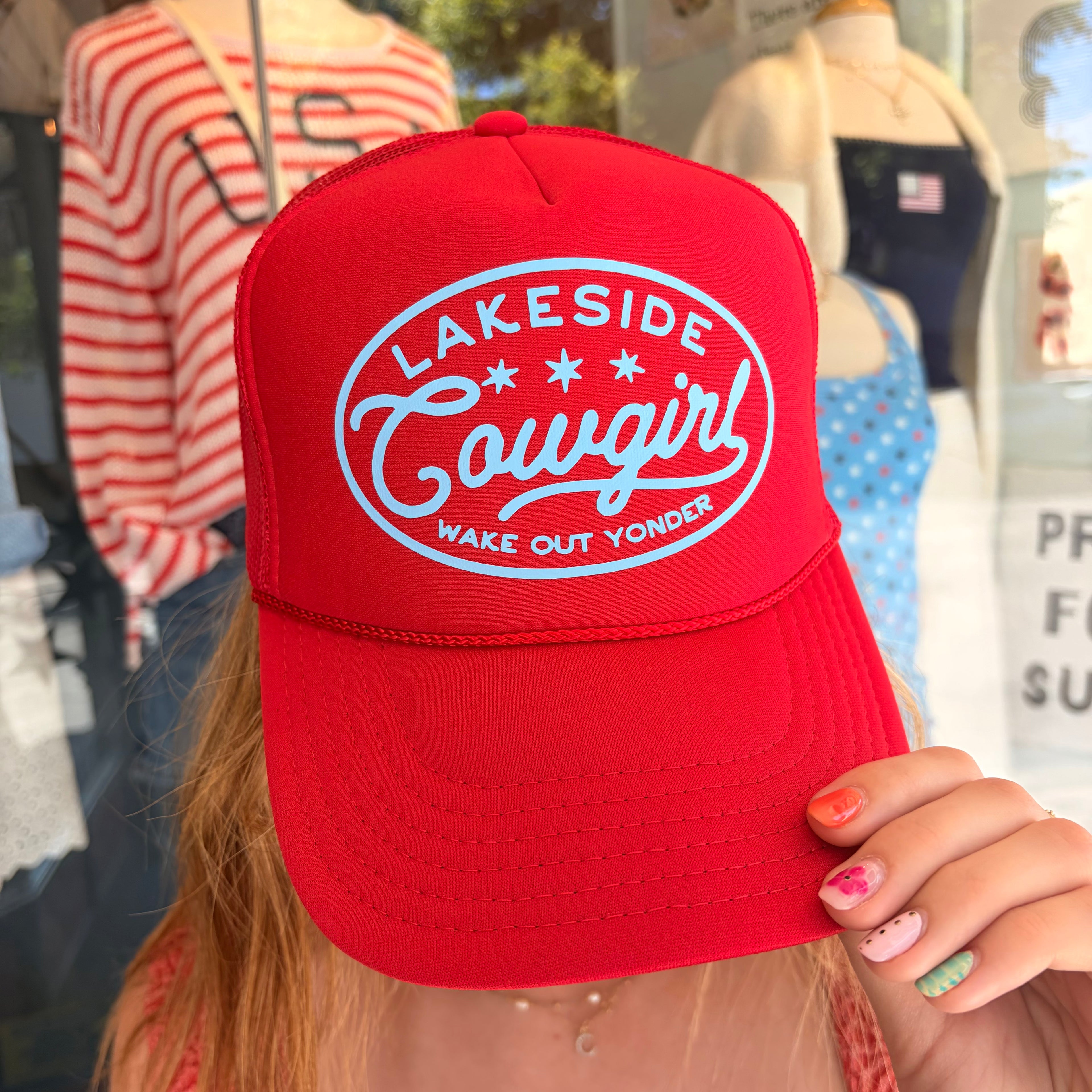 Lakeside Cowgirl Trucker Hat