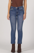 Jeanne Palmer Crop Flare Jean