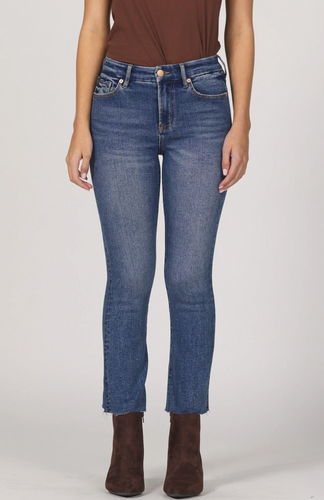 Jeanne Palmer Crop Flare Jean