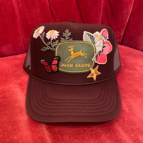 John Deere Patchy Trucker Hat