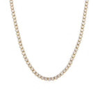 Heirloom CZ Tennis Necklace
