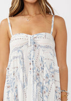 Patchwork Hi-Lo Maxi Dress