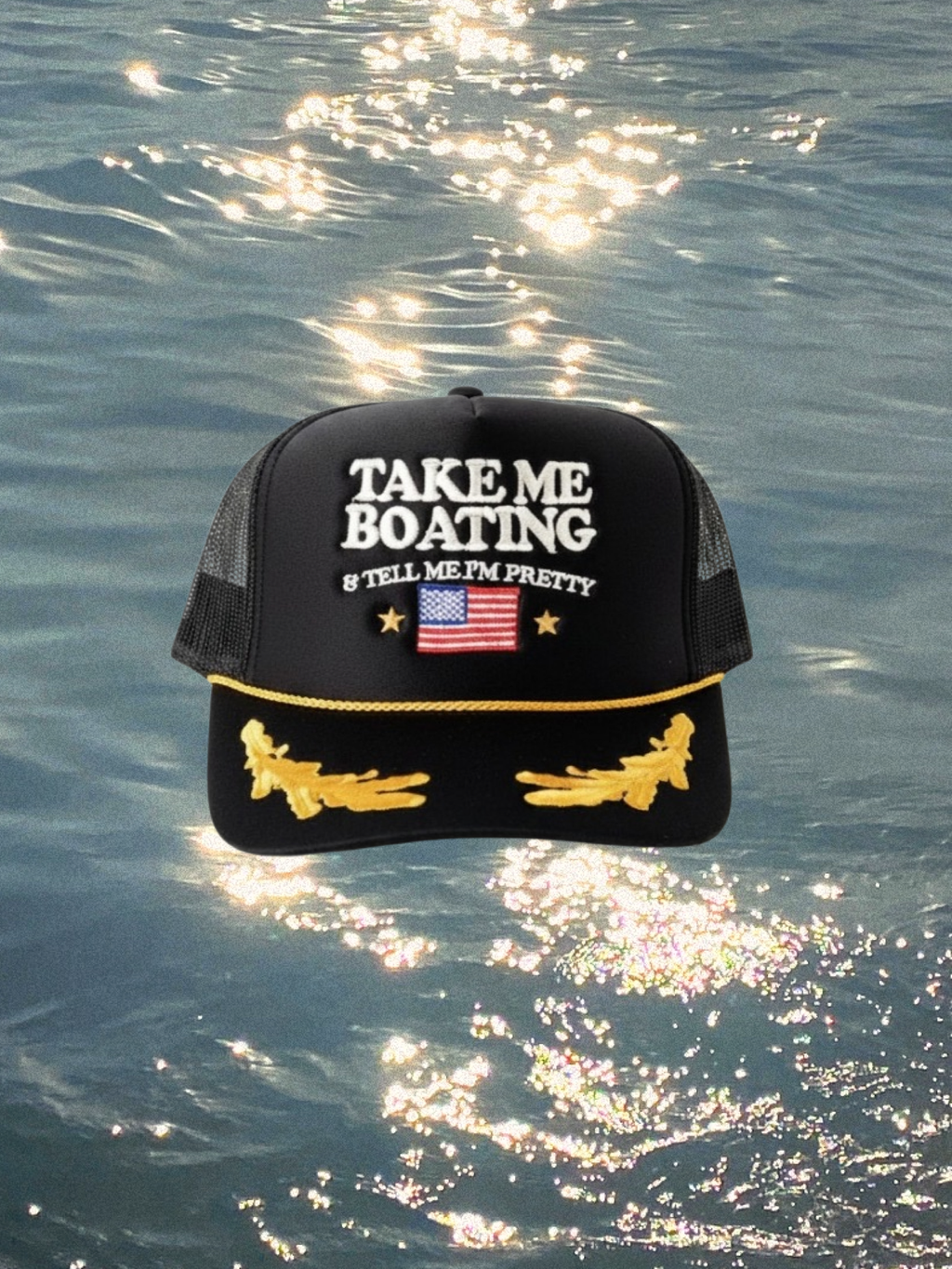 Take Me Boating Trucker Hat
