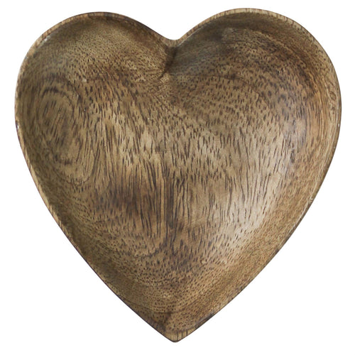 Mango Wood Heart Dish