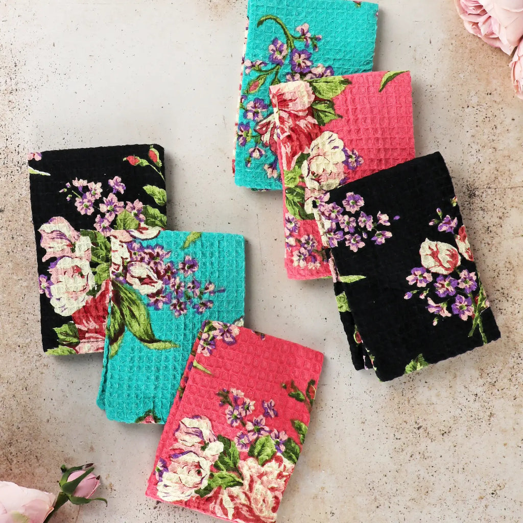 Blanche Floral Tiny Towels Set