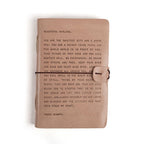 Beautiful Darling Artisan Leather Blush Journal