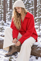 Polo Collar Sweater