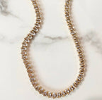 Heirloom CZ Tennis Necklace