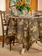 Adirondack Chocolate 54" Tablecloth