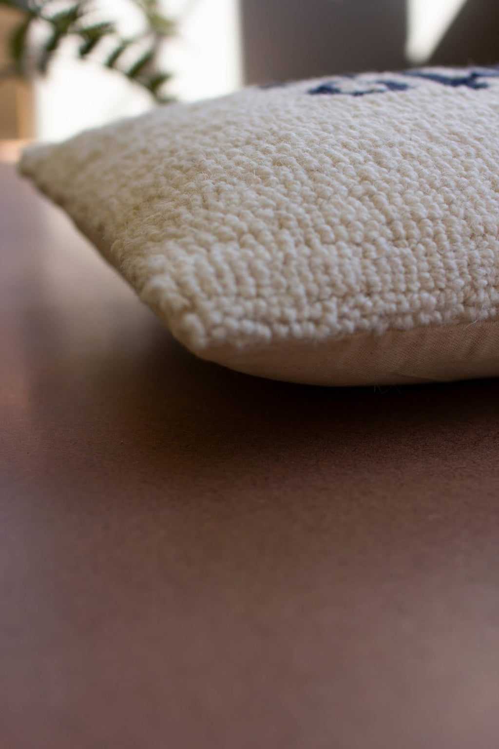 Sandy Toes Hand Hooked Oversize Pillow