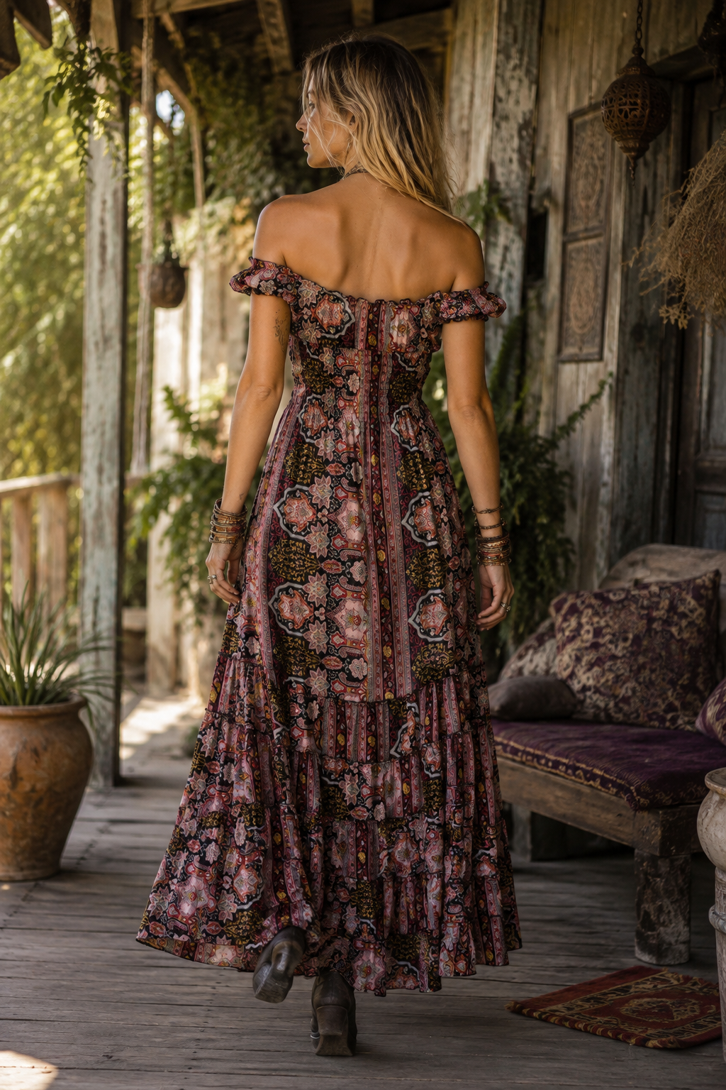 Evi Rosa Dress