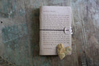 Beautiful Darling Artisan Leather Blush Journal