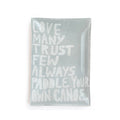 Paddle Your Own Canoe Decoupage Plate
