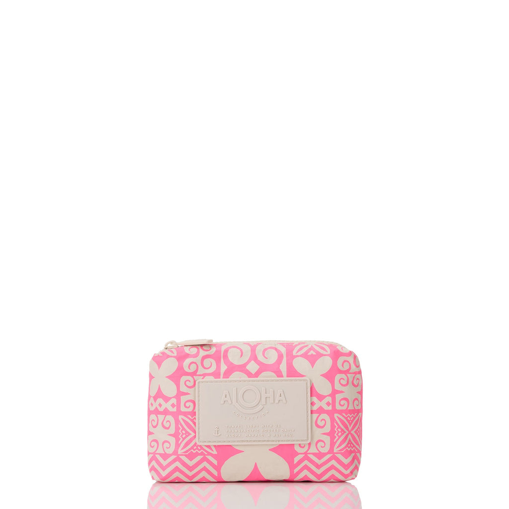 Oceania Neon Pink / Sandstone MINI Pouch