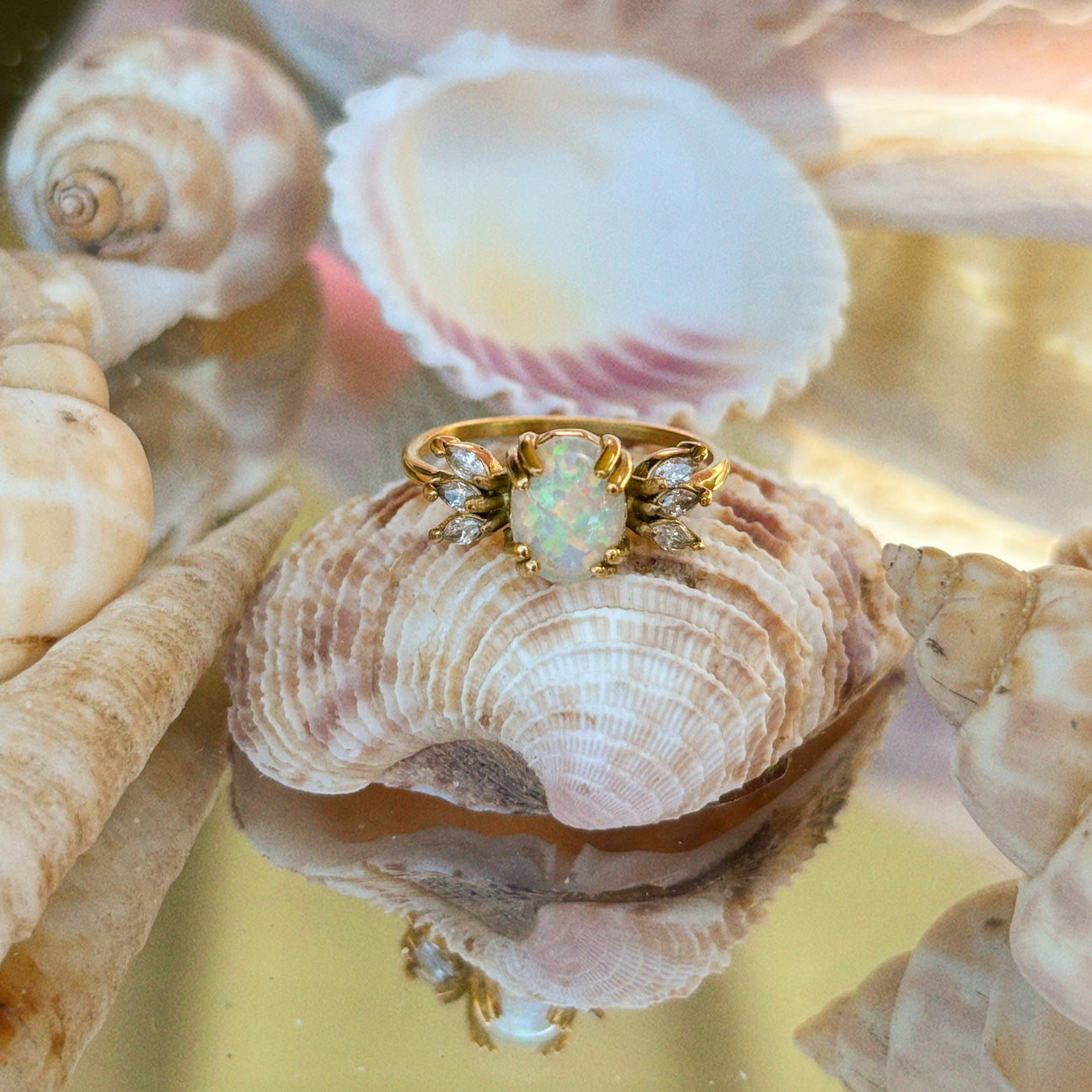 Charlotte Opal Ring