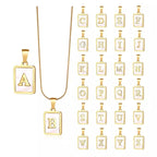 Pearla Initial Necklace