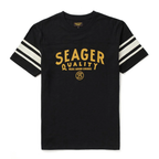 Riggins Washed Black Crew Tee