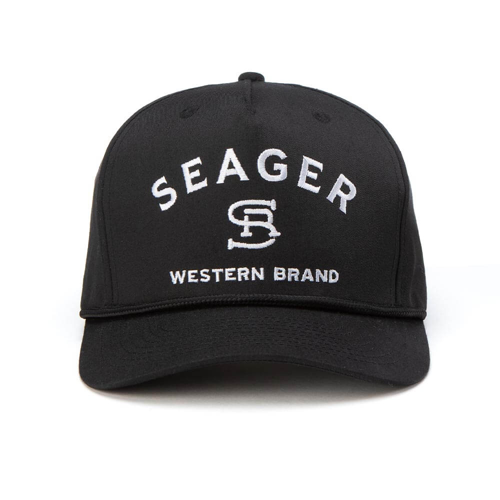 Branded Black Snapback
