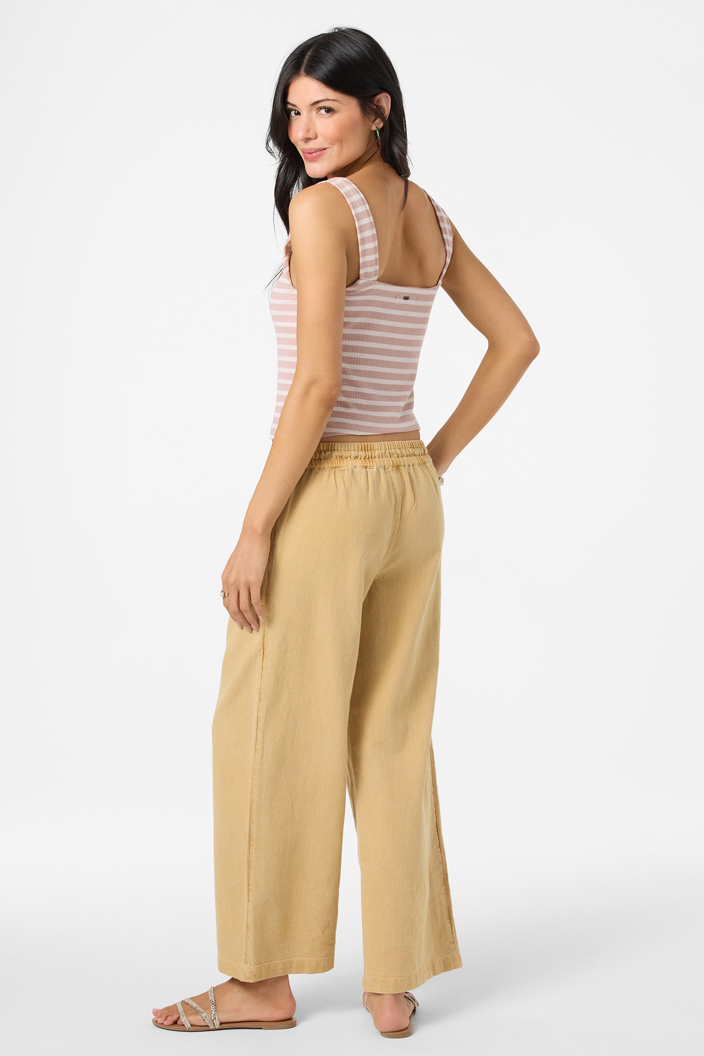 Sevie Warm Sand Pull-On Pant