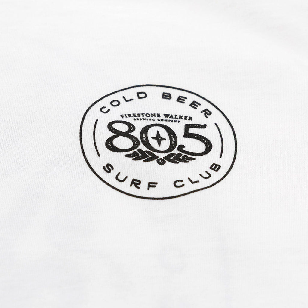 805 Premier White Deep Sea Tee